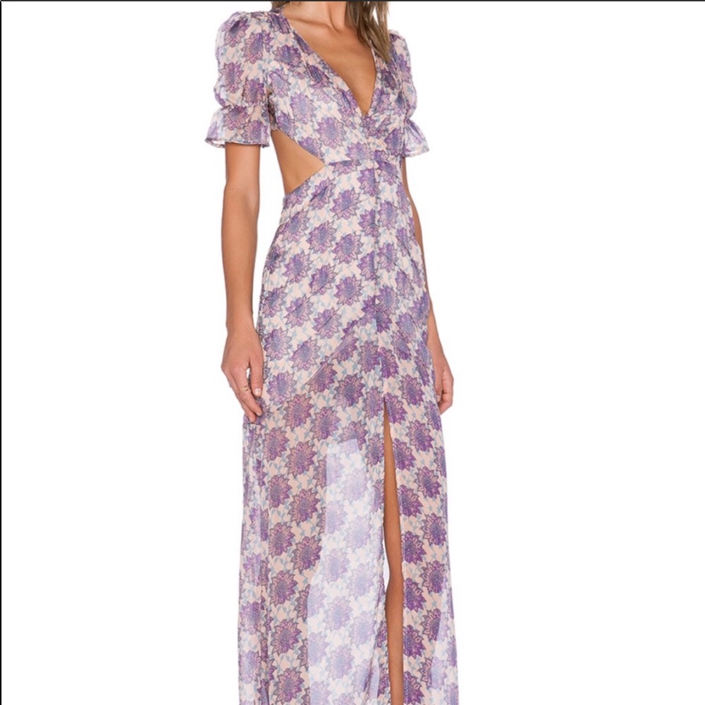 For Love and Lemons Clover Maxi Dress